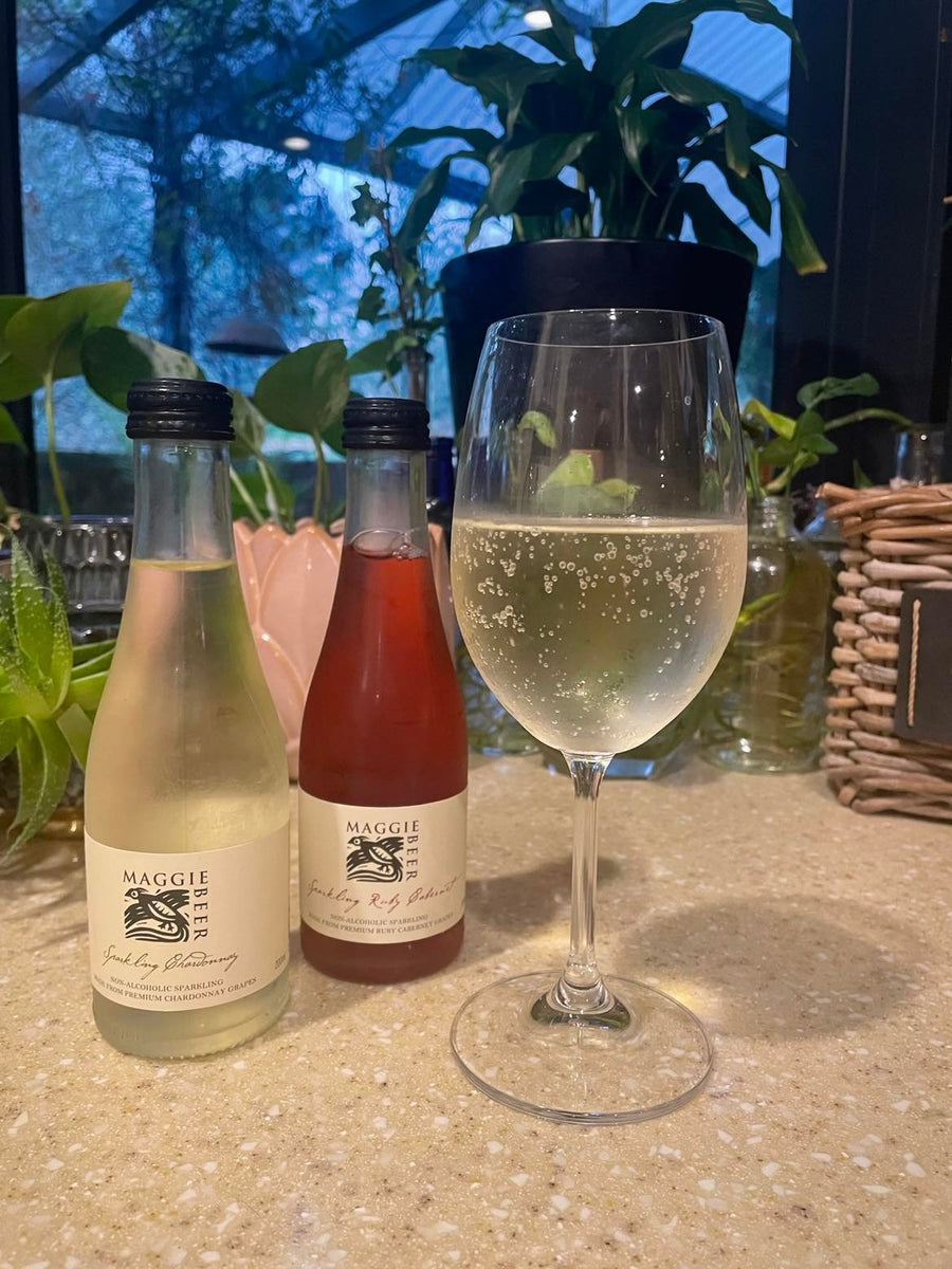 Maggie Beer Sparkling Ruby and Sparkling Chardonnay