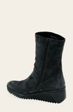 Fly London LEDE mid calf suede leather boots