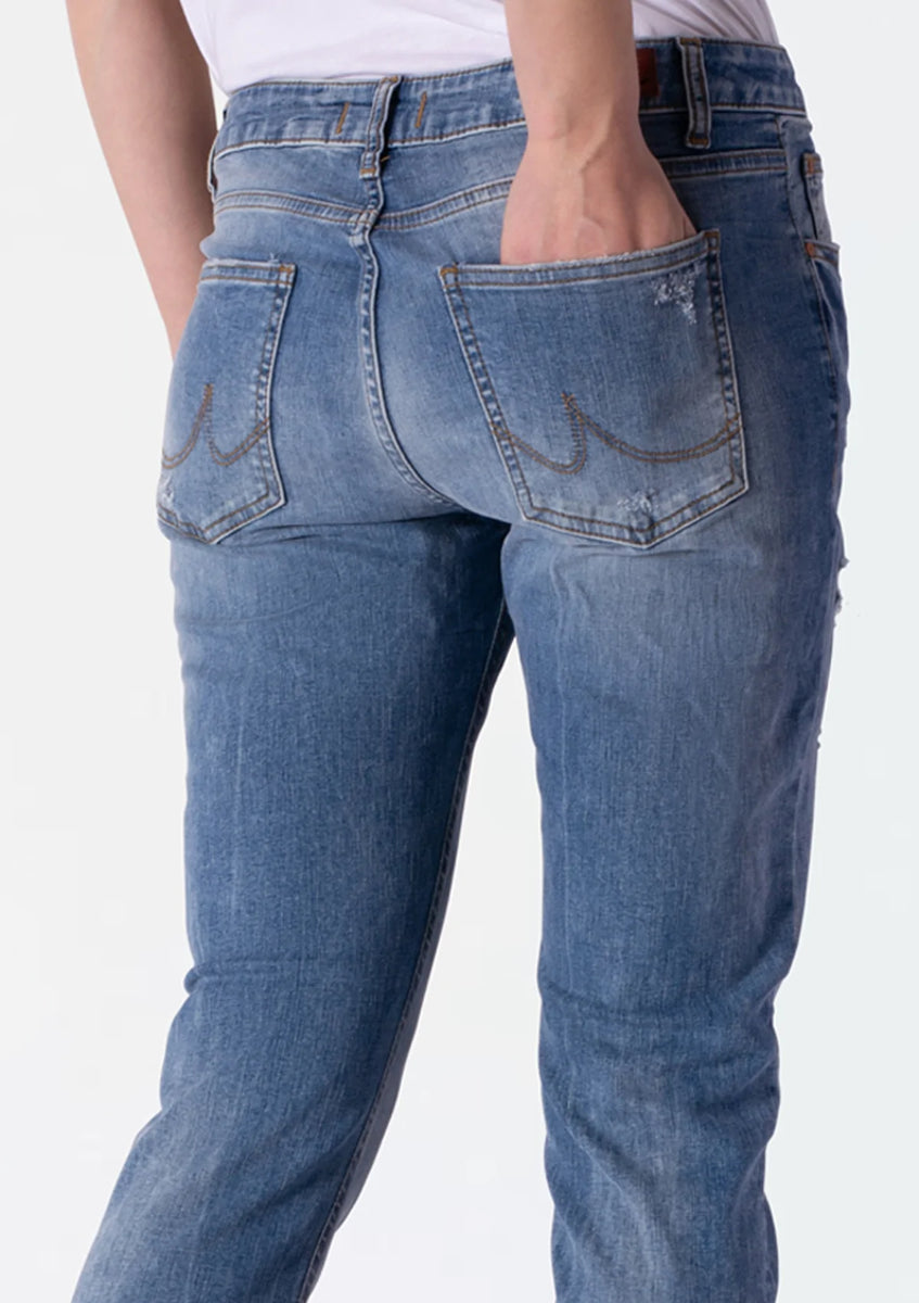 LTB Jeans Vaqueros Mika Para Mujer, Lorea Undamaged Wash, 24
