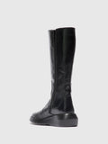 Fly London BOLA tall leather boots BLACK