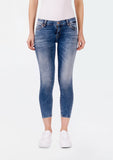 LTB Lonia Sior Undamaged Mid-Rise 7/8 skinny jeans