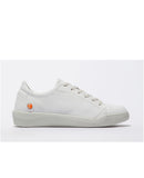 Softinos BAUK lace up leather sneaker WHITE