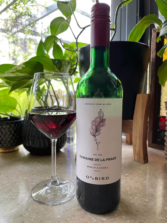 Oddbird Domaine De La Prade organic AF red wine