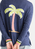 Island tie sweater
