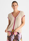 Crochet trim tank