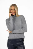 Humidity ribbed sweater