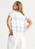 Zig zag top