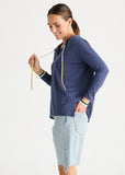 Island tie sweater