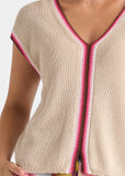 Crochet trim tank