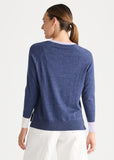 V neck sweater