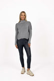 Humidity ribbed sweater
