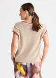 Crochet trim tank