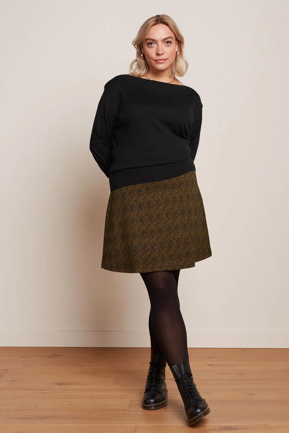 Ruby Border skirt