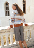 Stripe pop jumper