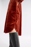 ELK Suuri velvet shirt Dress