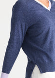 V neck sweater