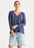 Island tie sweater