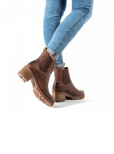 PIA waterproof ankle boots with faux fur lining WERE $369