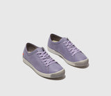 Softinos ISLA lace up leather sneaker Lilac