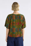 ELK Dela Vneck top WAS $159