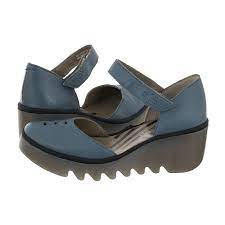 Fly London BISO wedges blue