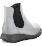 Fly London SALV Pull on leather ankle boot CLOUD were $269