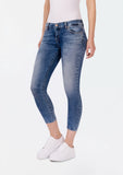 LTB Lonia Sior Undamaged Mid-Rise 7/8 skinny jeans