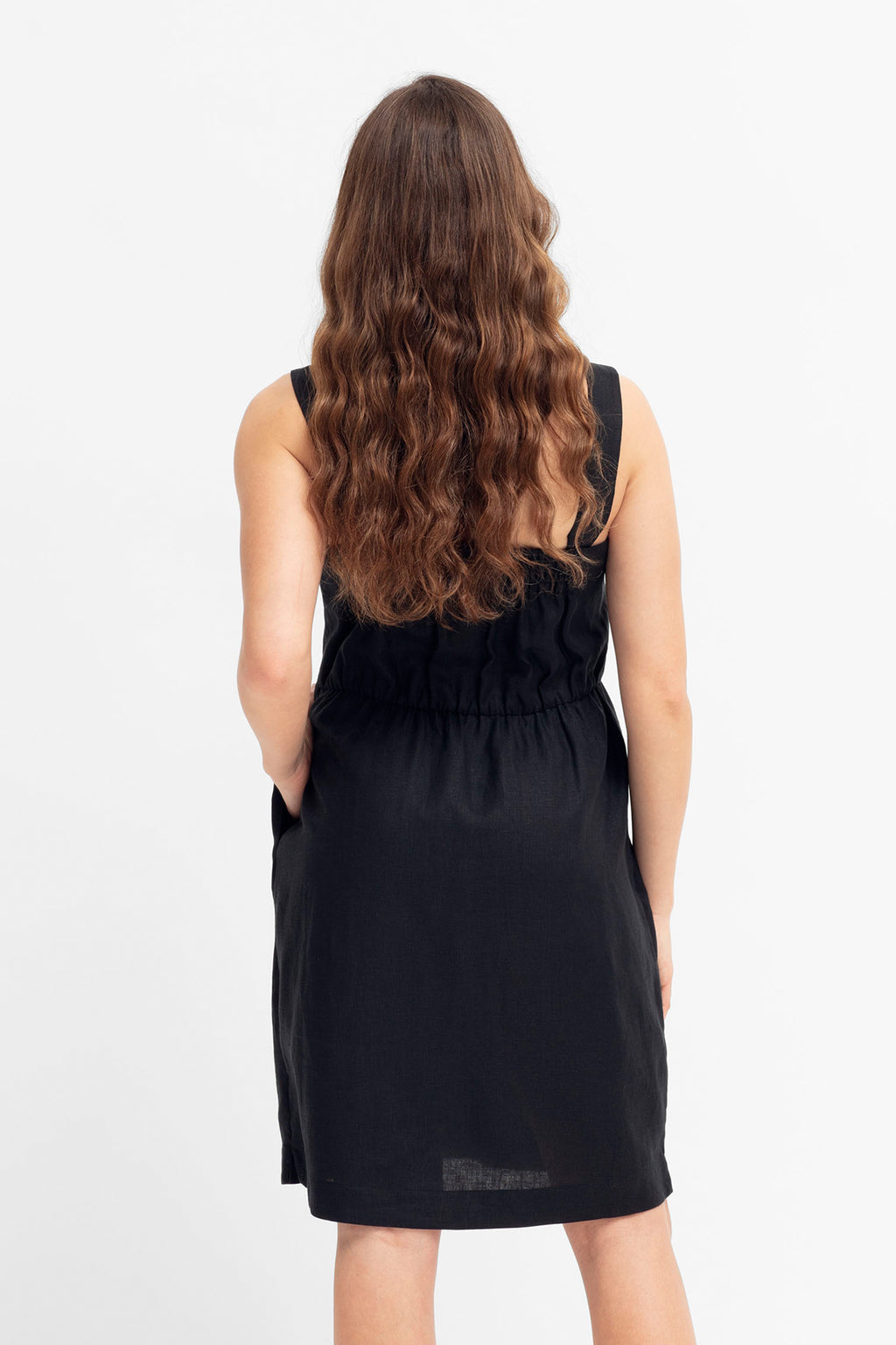 rails white linen dress Rails | Richmond Dress - White | Premium Cotton | Size S main image 1