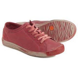 Softinos ISLA lace up leather sneaker RED were $199