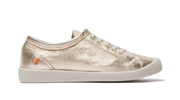 Softinos ISLA lace up leather sneaker CHAMPAGNE were $199